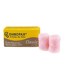 Восковые беруши Ohropax 1 пара SNR 27 дБ