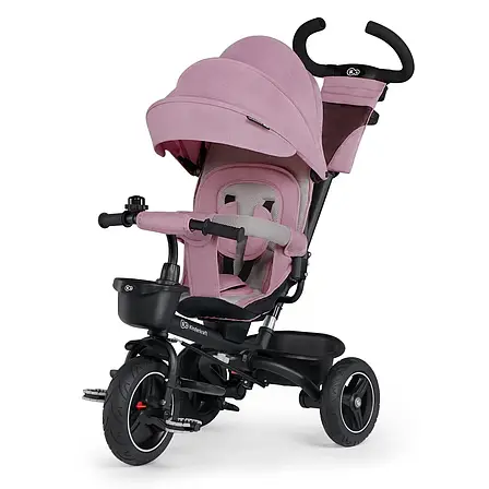 Триколісний велосипед Kinderkraft Spinstep Mauvelous Pink (KRSPST00PNK0000), фото 1