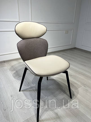 Стілець італійський обідній сучасний поворотний 44х63x88 см JOSS Конфі, фото 1