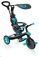 Велосипед дитячий триколісний Globber Explorer Trike 4 в 1 Бірюзовий (632-105-3)