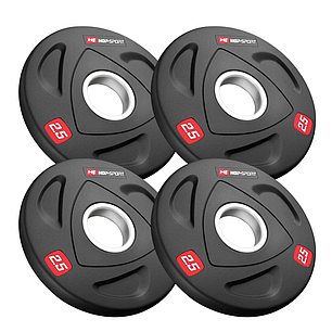 Набір дисків олімпійських Hop-Sport 4 х 2,5 кг, фото 2
