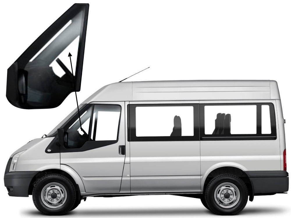 Кватирка передня ліва Ford Transit 2000-2014