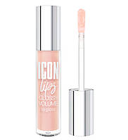 Блеск для губ с эффектом объема LUXVISAGE ICON lips glossy volume 501 BABY PINK