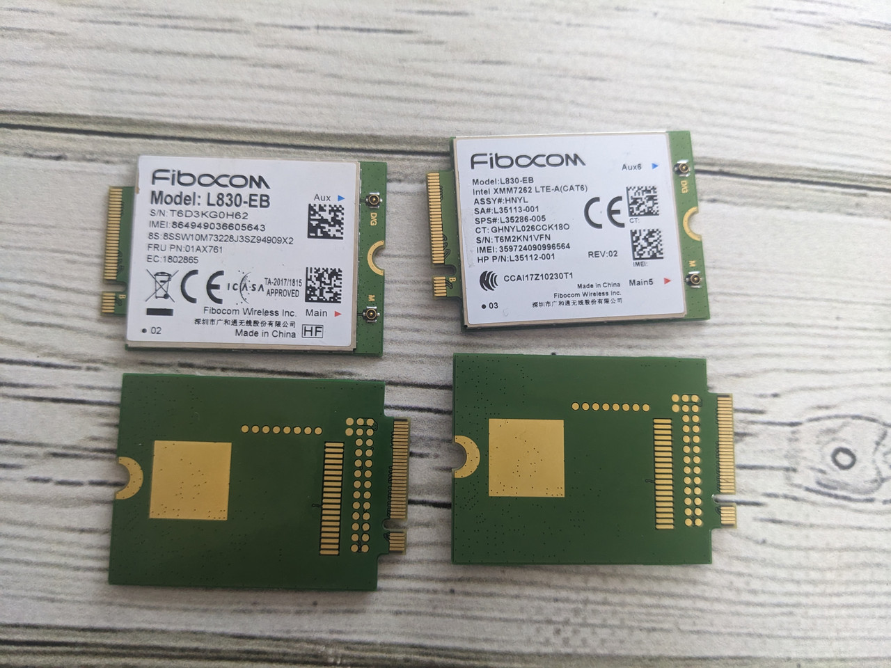 4G Модем Fibocom L830-EB LTE \ SPS L355286-005 m.2 Для ноутбуків HP Lenovo Acer Dell