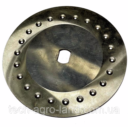 Диск висівний 3,0х22 на сівалку СУПН-8; СУ-8 нержавіюча сталь