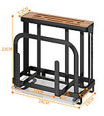 Органайзер для кухонних інструментів ЧОРНИЙ