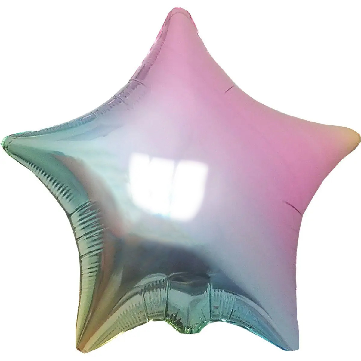 Фольгована кулька "Зірка омбре" металік Flexmetal 18"(45см) 1шт.