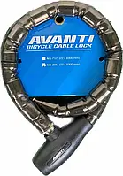 Замок велосипедный под ключ "AVANTI" 22mm-1000mm (mod:AGL-706)