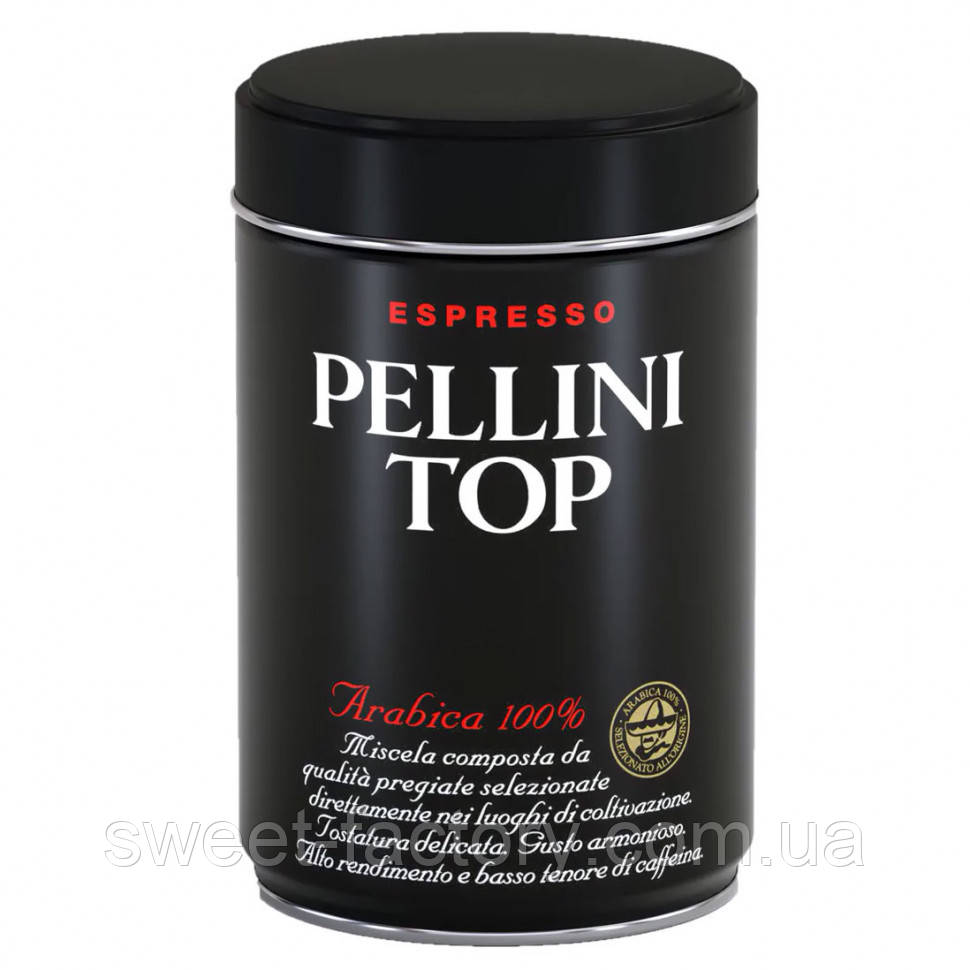 Мелена кава Pellini Top Espresso Arabica 250g