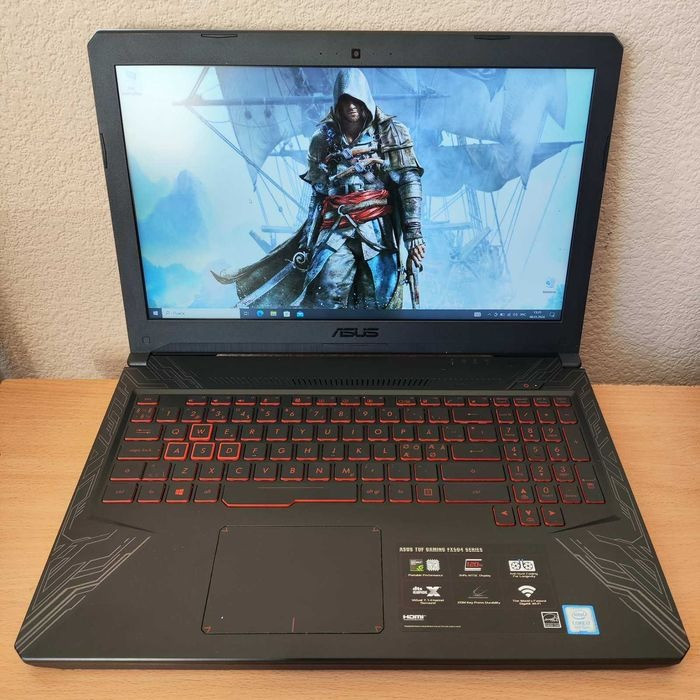 Ігровий ASUS TUF FX504 i7-8750H/16ГБ/GTX 1060 6ГБ/256GB SSD +750HDD, фото 1