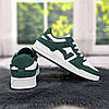 Кросівки кеди жіночі білі з темно-зеленим Swin-shoes 4424, фото 6