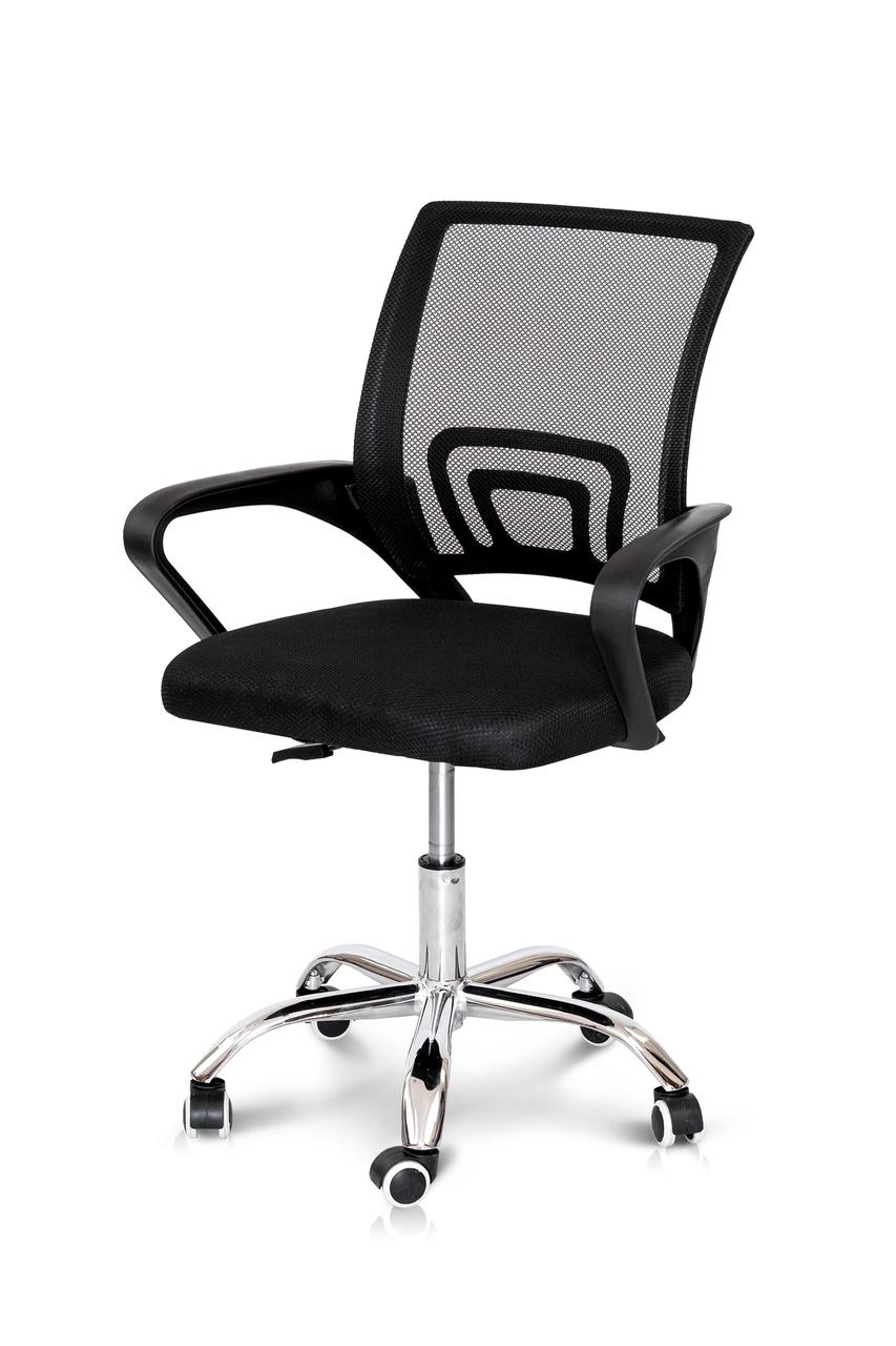 Стілець комп'ютерний Матрикс (крісло чорне)