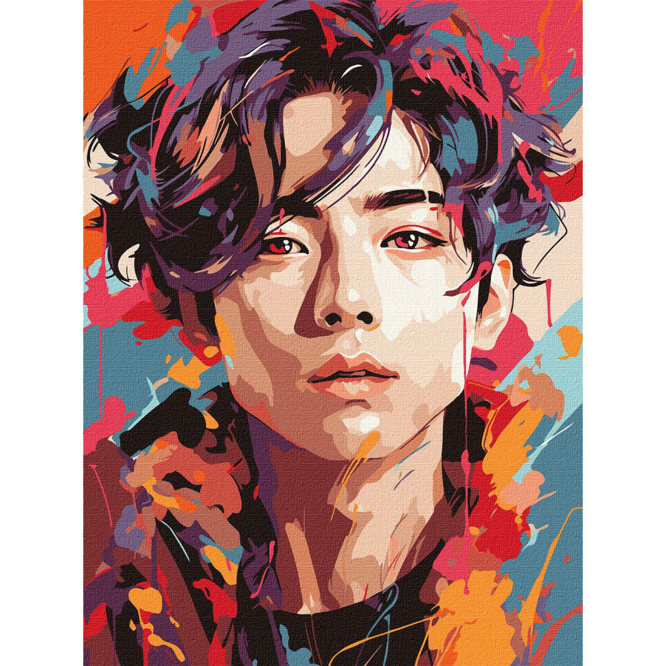 Картина за номерами "Гра кольорів" KHO8395 30x40 см, фото 1