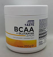 Аминокислота OstroVit BCAA + L-Glutamine 200 Lemon