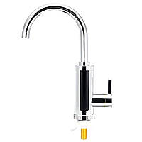 Проточный водонагреватель воды для кухни (нижнее подключение), Кран нагреватель на кухню, AST