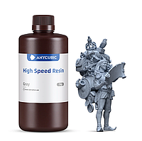 Фотополимерная смола Anycubic High Speed Resin Grey 1кг