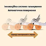 Фітнес-тренажер для живота Abs Wheel Roller колесо ролик для преса з тримачем смартфона, фото 5