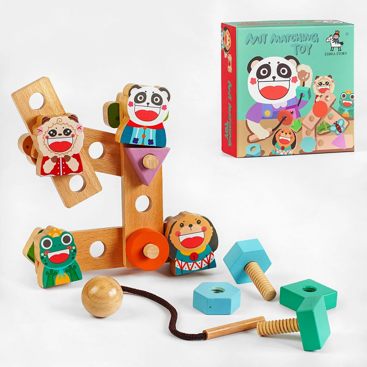 Дерев'яна логічна гра C 55636