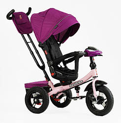 Дитячий триколісний велосипед з ручкою
