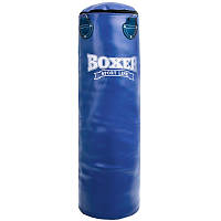 Мешок боксерский Цилиндр Кожа h-100см BOXER Классик 1001-03 (наполнитель-ветошь х-б, d-33см, вес-26кг, цвета в