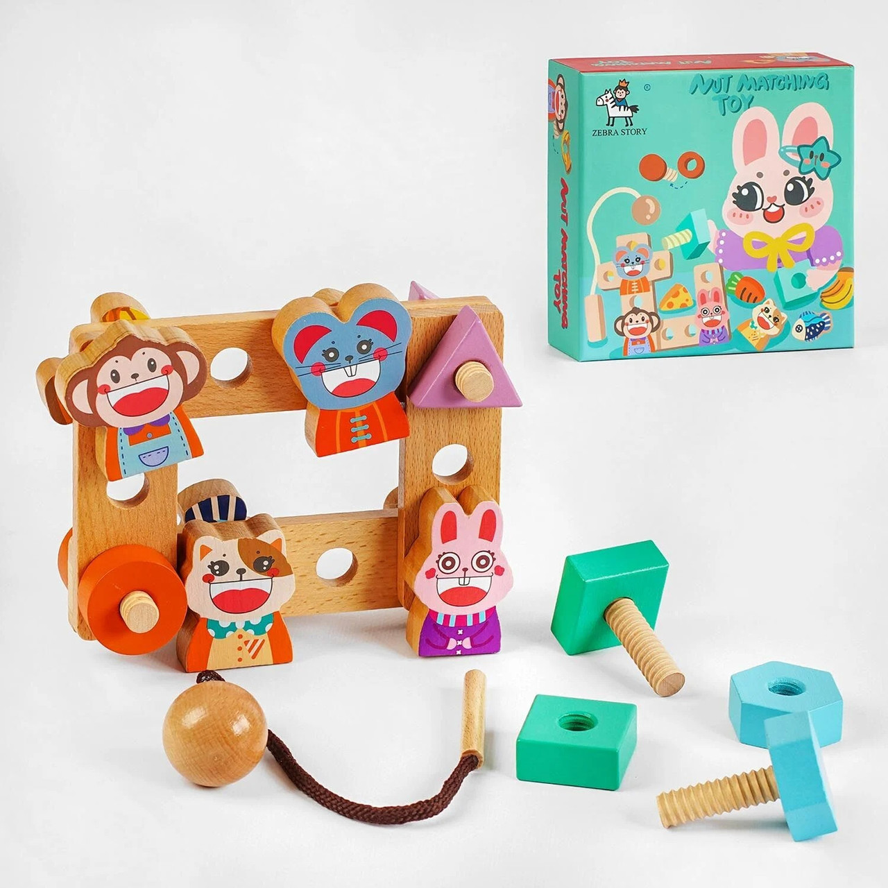 Дерев'яна логічна гра C 55637