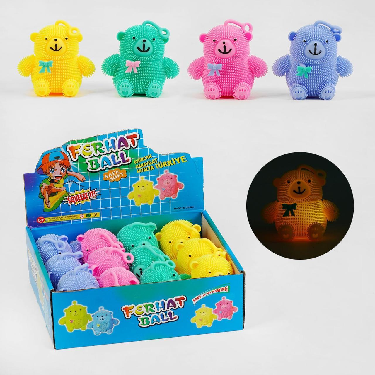 Гра антистрес C 60482 "Ведмедик", підсвічування