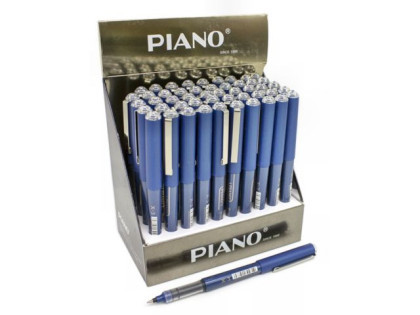Ручка ролер Piano Х-3 синя Business 0,5 мм бл-144/пач-12