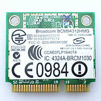 Wi-fi модуль HalfSize Mini pcie Broadcom bcm94312hmg, BRCM1030 802.11 b,g, 54Mbps