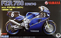 Сборная модель мотоцикла Fujimi 141428 Yamaha FZR750 (OW74) 1985 1/12