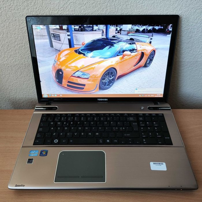 Ноутбук Toshiba P870-306 17.3" i7-3610QM 4ядра/8 DDR3/128SSD+500 HDD/GT640M2Gb
