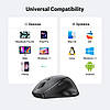 Бездротова USB-миша UGREEN Wireless Mouse Ergonomic Bluetooth 5.0 Black (MU101), фото 6