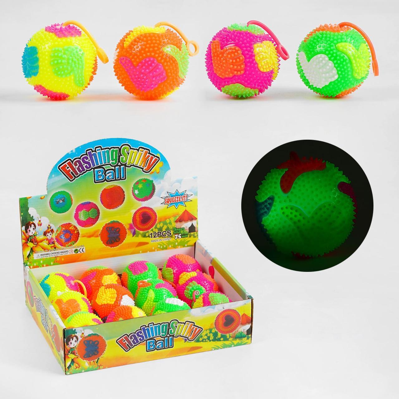 М&#039;яч стрибун C 60494 "Лайк", світло, піскавка