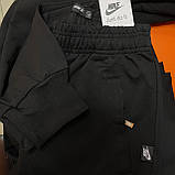 Чорний чоловічий спорт костюм Nike на замку, фото 6