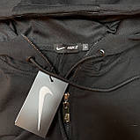 Чорний чоловічий спорт костюм Nike на замку, фото 7