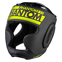 Боксерский шлем APEX Full Face Neon Phantom PHHG2303 One Size, Black/Yellow , Lala.in.ua