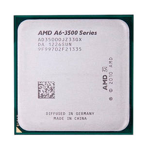 Процесор AMD A6-3500, 3 ядра 2.1 ГГц 3МБ, FM1 + IGP