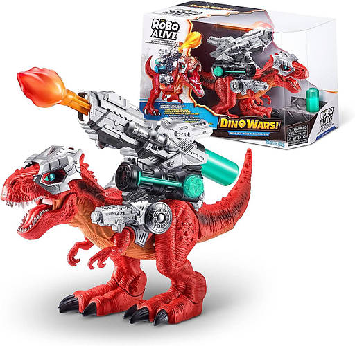 Robo Alive Dino Wars Mega-Rex by ZURU война динозавров (ID ...