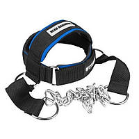 Тяга для шеи Head Harness Power System PS-4039_Black-Blue, Black/Blue, Lala.in.ua