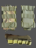 Подсумок для магазинов АК, навесные подсумки Multicam подсумки для АК Cordura система Molle ky391