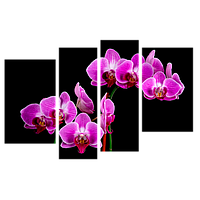 75х118 см Картини модульні, картини з частин, картина в спальню, картини в інтер'єрі кафе, декоративні картини Orchid
