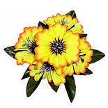 Штучні квіти волошки бордюрні кольорові, 19 см (50 шт. в уп), фото 2