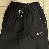 Чорний чоловічий спорт костюм Nike на замку, фото 2
