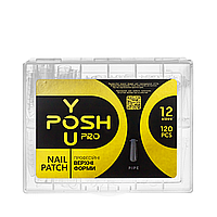 Верхняя форма для наращивания ногтей YouPOSH Nail Patch упаковка 120 шт. ALMOND PIPE