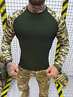 Тактическая рубашка пиксель летняя, убакс всу армейская рубашка пиксель, тактические рубашки Ubac ky391