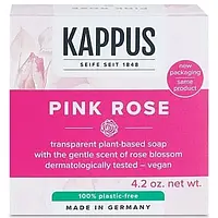 Мило туалетне Kappus pink rose з ароматом троянди 125г