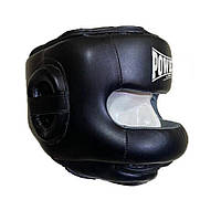 Боксерский шлем тренировочный PowerPlay PP_3067_XL_Black, Черный, XL, Land of Toys