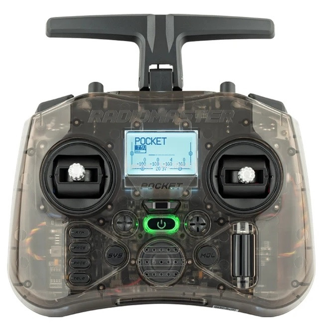 FPV пульт Radiomaster Pocket Charcoal​​​​​​​ ELRS M2 + сумка