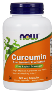 Куркумин, Now Foods, Curcumin, 665 mg, 120 Veggie Caps