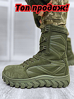 Армейские тактические берцы Annobon Boot, летние тактические ботинки олива, берцы армейские униве ky391