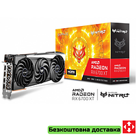 Відеокарта для настільного ПК Sapphire AMD Radeon RX 6700 XT 12 GB, Ігрова відеокарта для комп'ютера